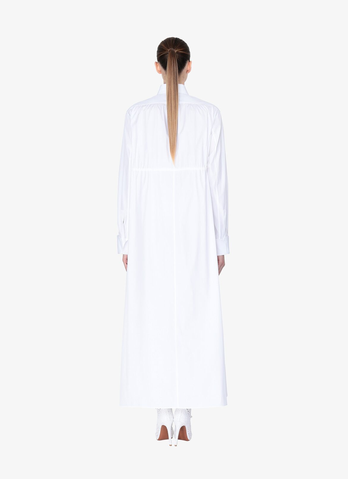 SHIRT POPELINE SOFT WHITE ALAÏA WHITE SHIRT POPELINE SOFT WHITE
